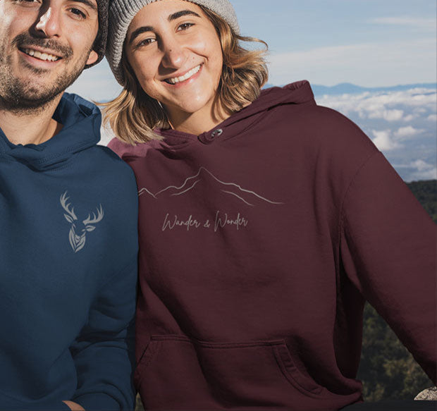 Botanical collector shirt with forest-inspired design