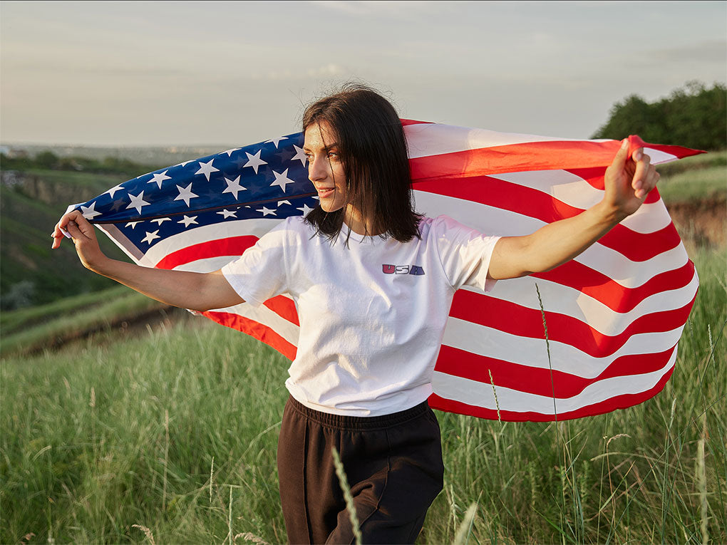 Proud and True in Red, White & Blue – Unisex T-Shirt | FOR THE GROWN-UPS WHO NEVER LOST THEIR SPARK