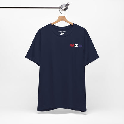 Proud and True in Red, White & Blue – Unisex T-Shirt | FOR THE GROWN-UPS WHO NEVER LOST THEIR SPARK