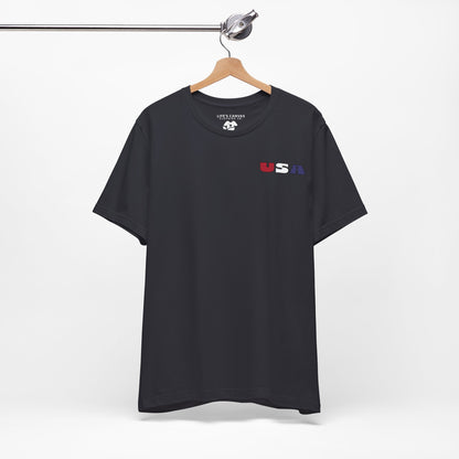 Proud and True in Red, White & Blue – Unisex T-Shirt | FOR THE GROWN-UPS WHO NEVER LOST THEIR SPARK