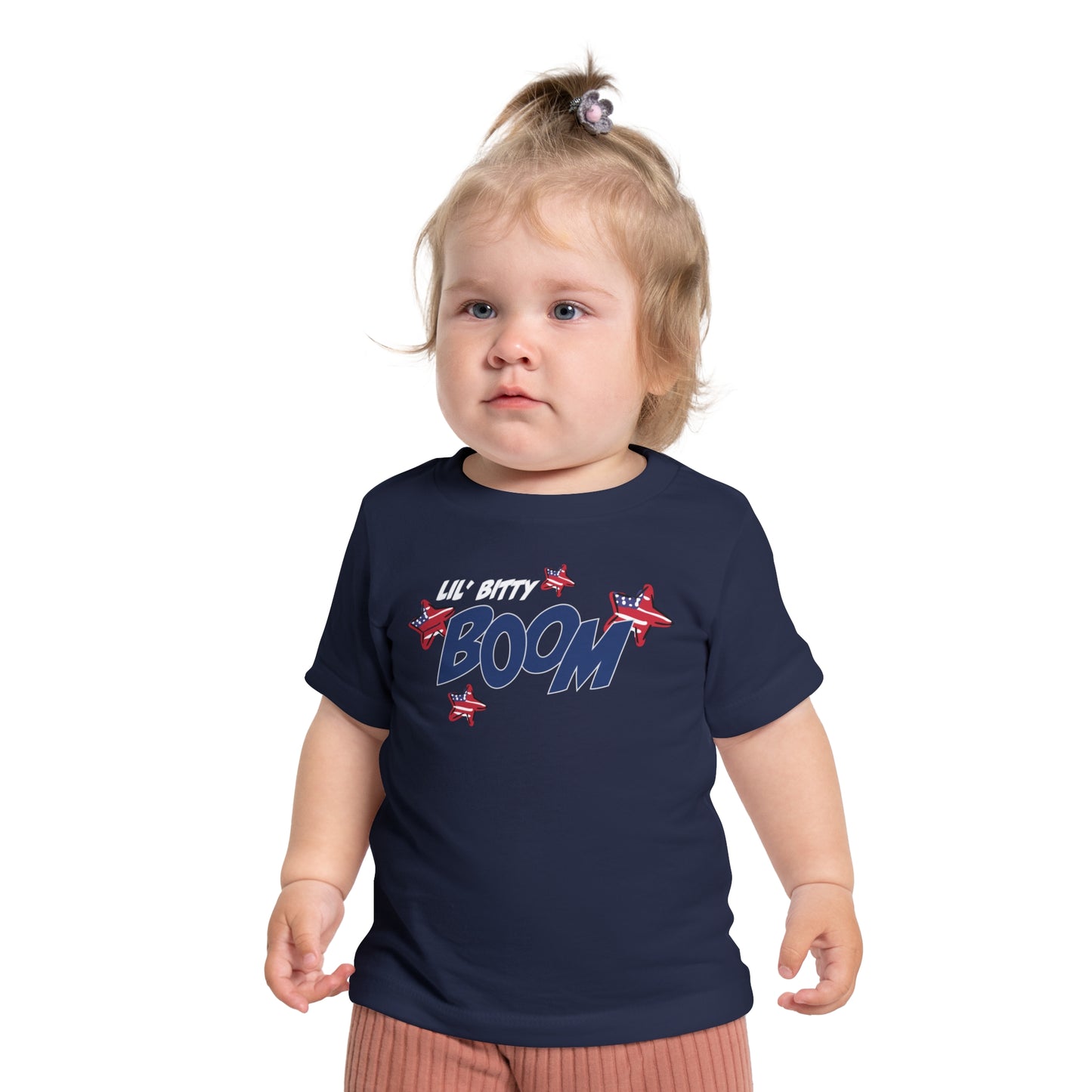 Lil’ Bitty Boom – Baby T-shirt | FOR THE NEWEST LITTLE SPARK