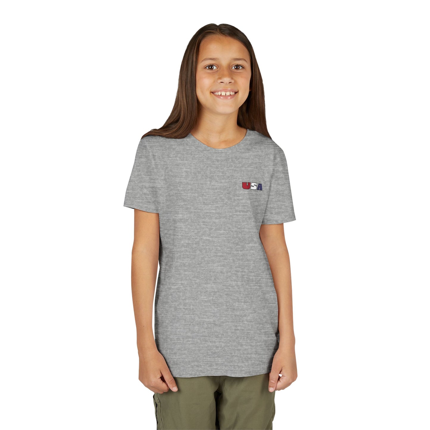 Proud and True in Red, White & Blue – Youth T-Shirt | FOR THE KIDS WHO LIVE LOUD AND LOVE BIG