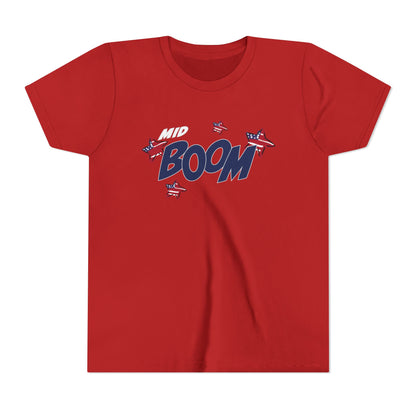 Mid Boom – Youth T-Shirt | FOR THAT IN-BETWEEN ENERGY