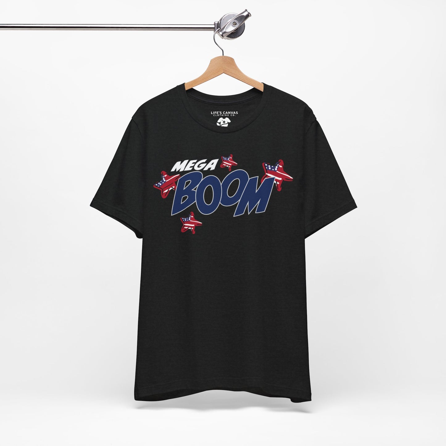 Mega Boom – Unisex T-Shirt | FOR THE FIREWORK THAT STARTED IT ALL