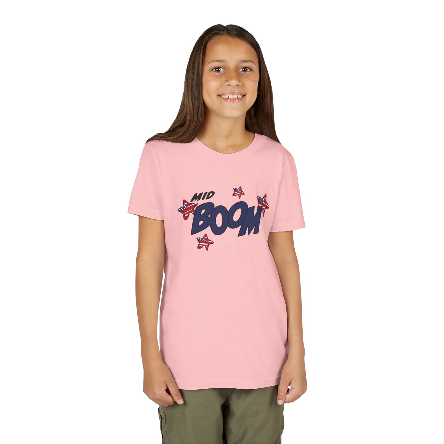 Mid Boom – Youth T-Shirt | FOR THAT IN-BETWEEN ENERGY