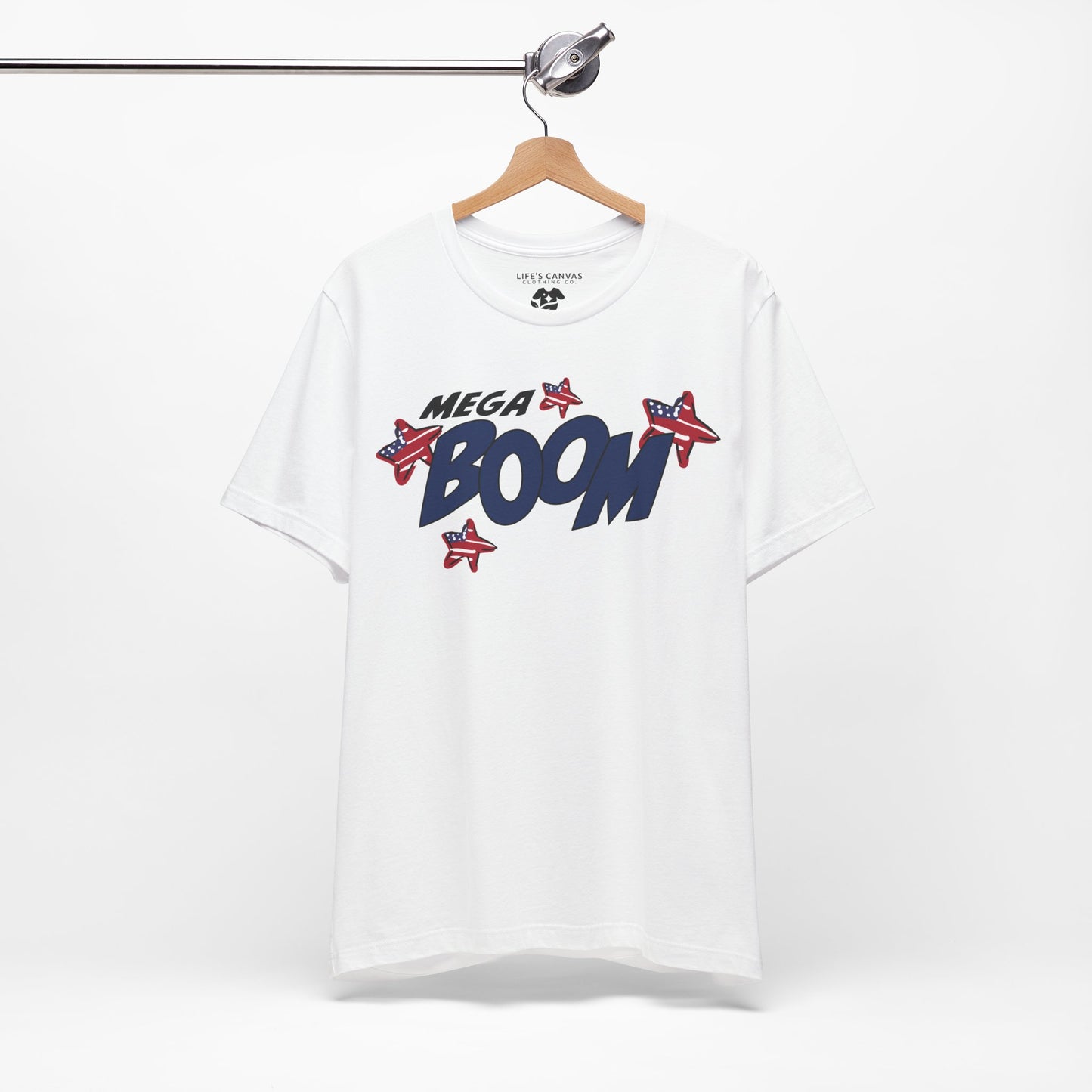 Mega Boom – Unisex T-Shirt | FOR THE FIREWORK THAT STARTED IT ALL