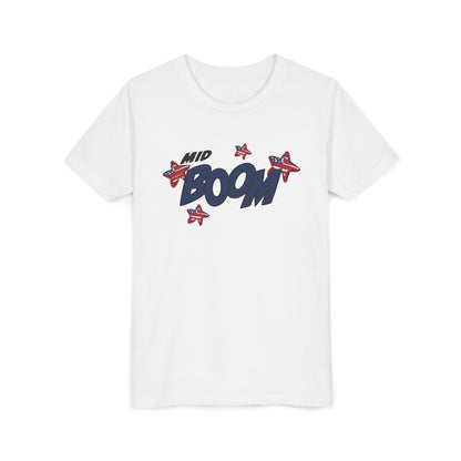 Mid Boom – Youth T-Shirt | FOR THAT IN-BETWEEN ENERGY