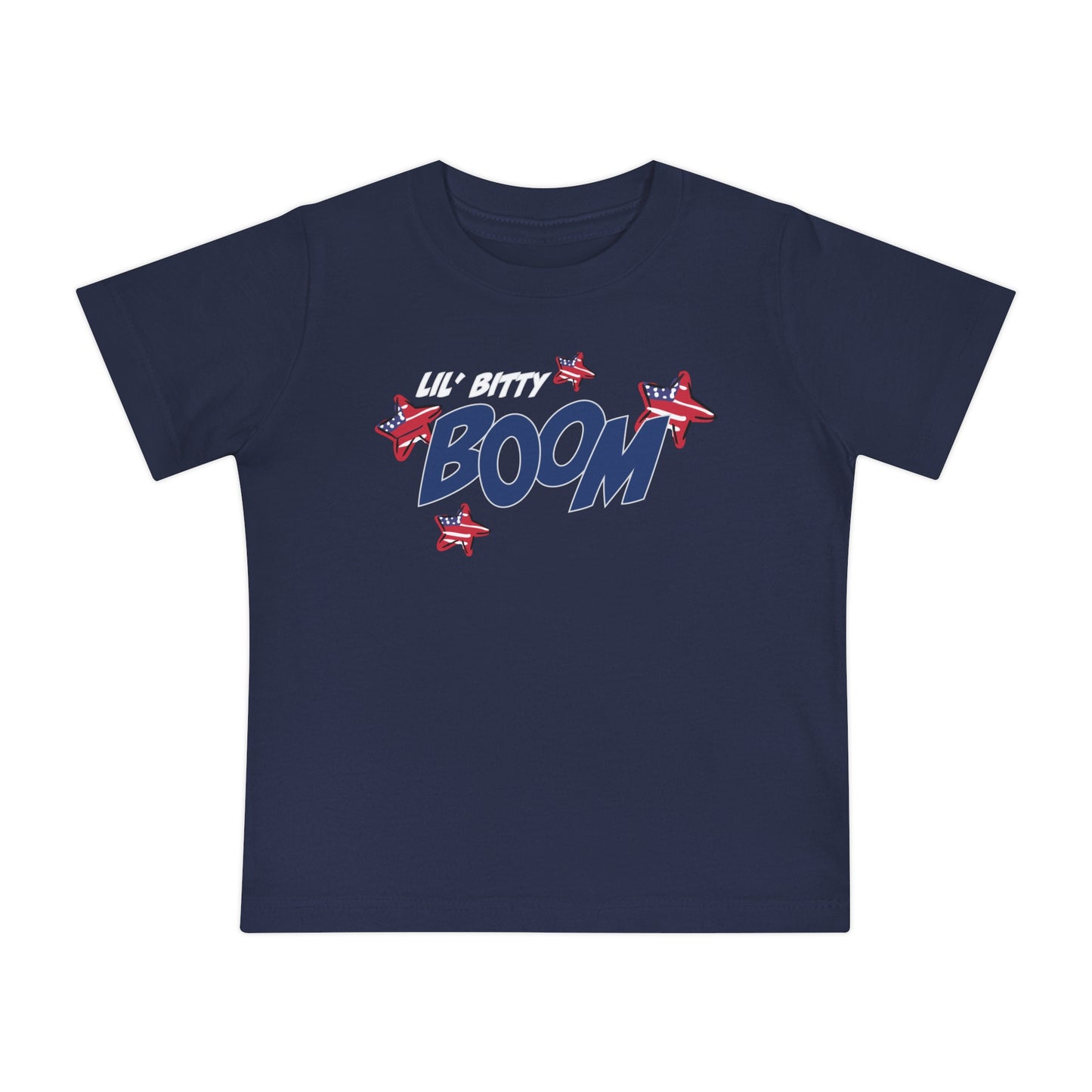 Lil’ Bitty Boom – Baby T-shirt | FOR THE NEWEST LITTLE SPARK