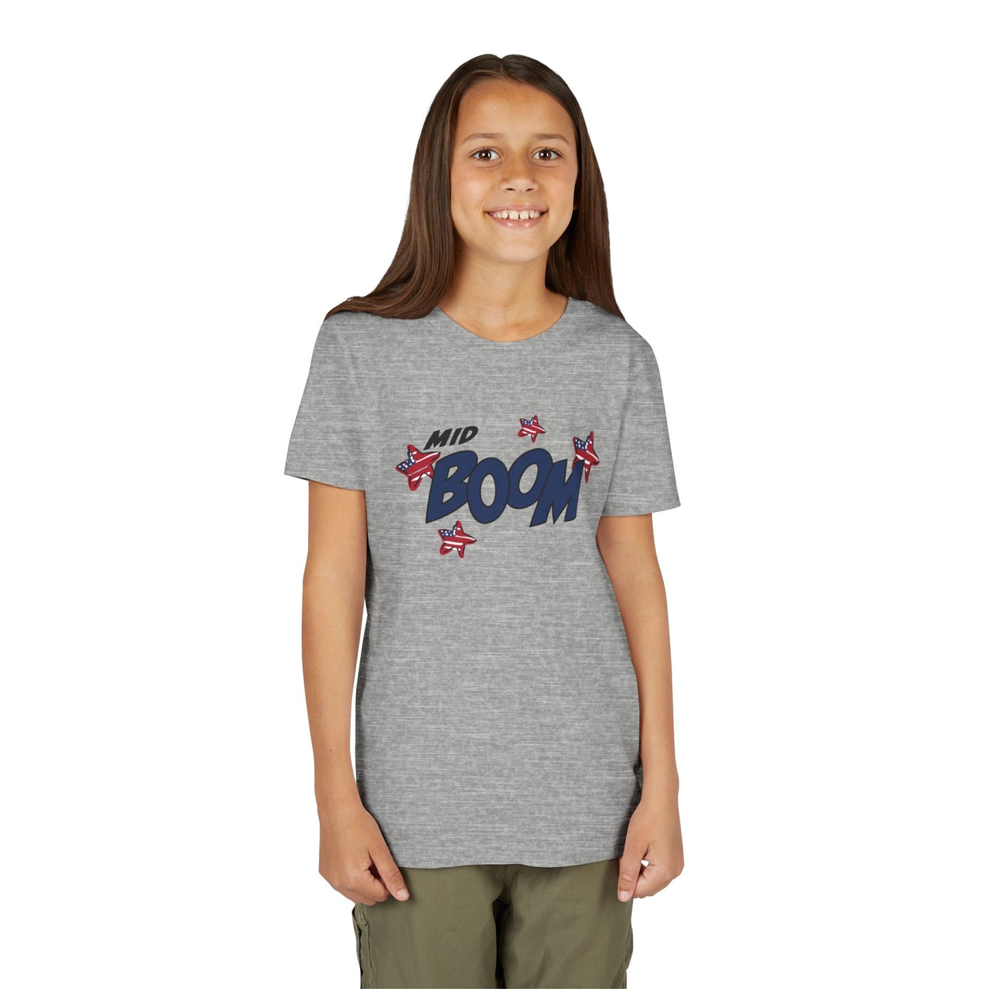 Mid Boom – Youth T-Shirt | FOR THAT IN-BETWEEN ENERGY