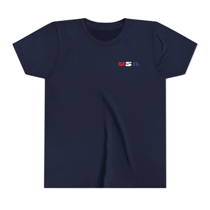 Proud and True in Red, White & Blue – Youth T-Shirt | FOR THE KIDS WHO LIVE LOUD AND LOVE BIG