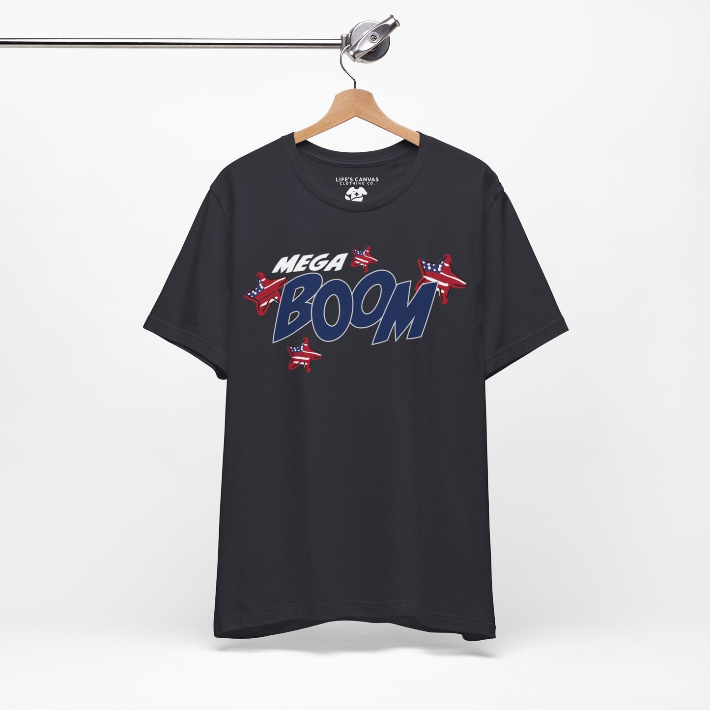 Mega Boom – Unisex T-Shirt | FOR THE FIREWORK THAT STARTED IT ALL