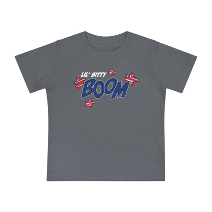 Lil’ Bitty Boom – Baby T-shirt | FOR THE NEWEST LITTLE SPARK