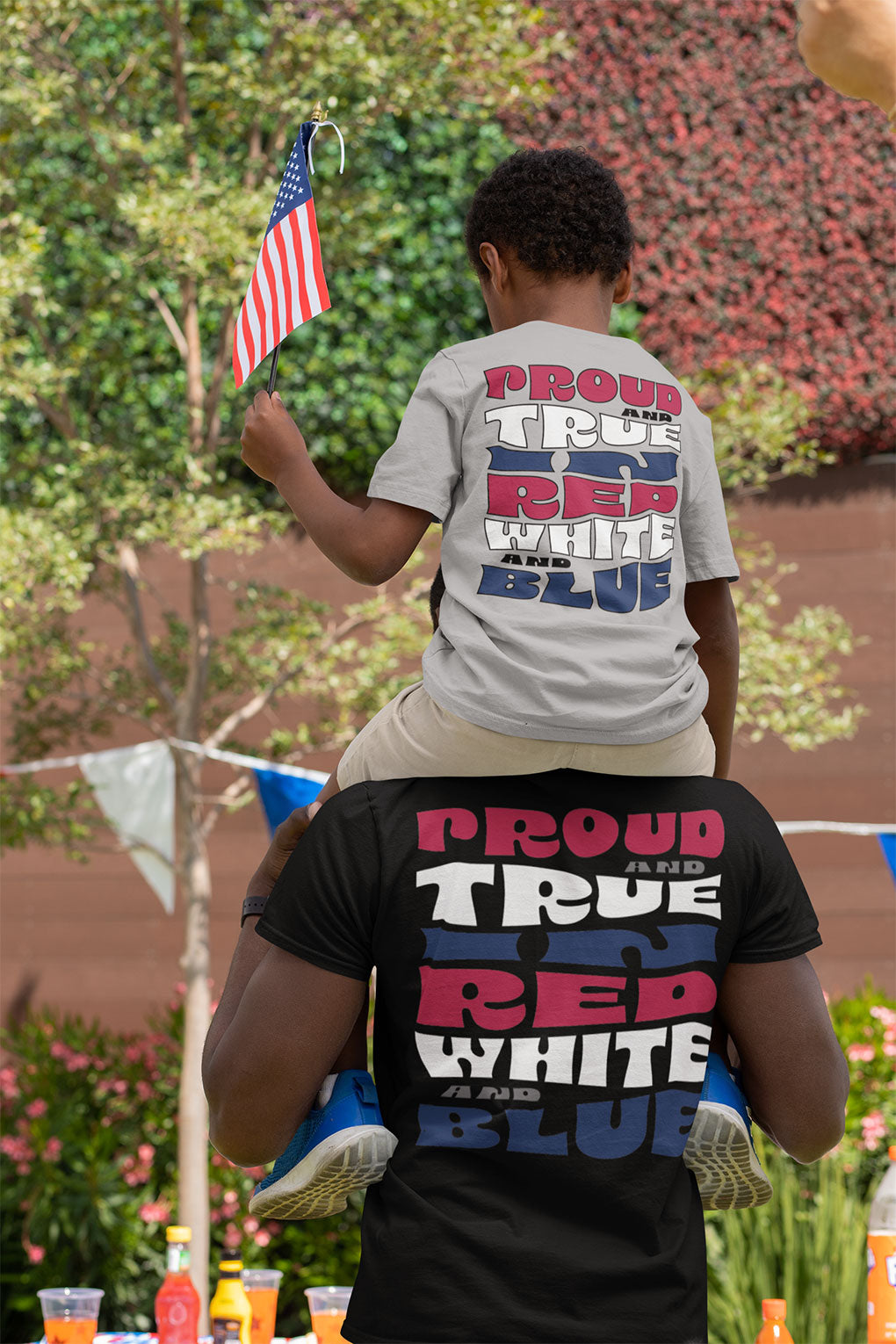 Proud and True in Red, White & Blue – Youth T-Shirt | FOR THE KIDS WHO LIVE LOUD AND LOVE BIG