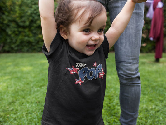 Tiny Pop – Baby T-Shirt | FOR YOUR LITTLE SPARKLER IN TRAINING