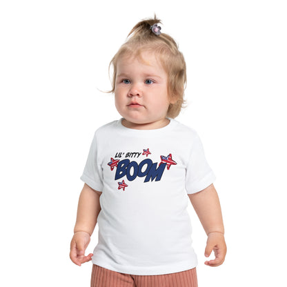 Lil’ Bitty Boom – Baby T-shirt | FOR THE NEWEST LITTLE SPARK