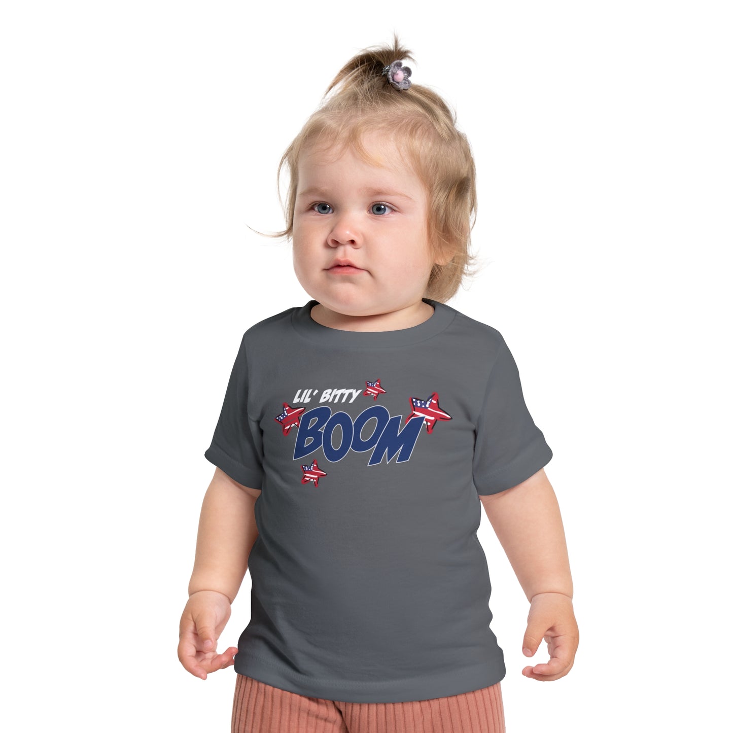 Lil’ Bitty Boom – Baby T-shirt | FOR THE NEWEST LITTLE SPARK