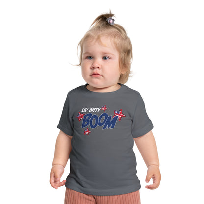Lil’ Bitty Boom – Baby T-shirt | FOR THE NEWEST LITTLE SPARK