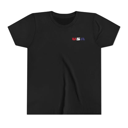 Proud and True in Red, White & Blue – Youth T-Shirt | FOR THE KIDS WHO LIVE LOUD AND LOVE BIG