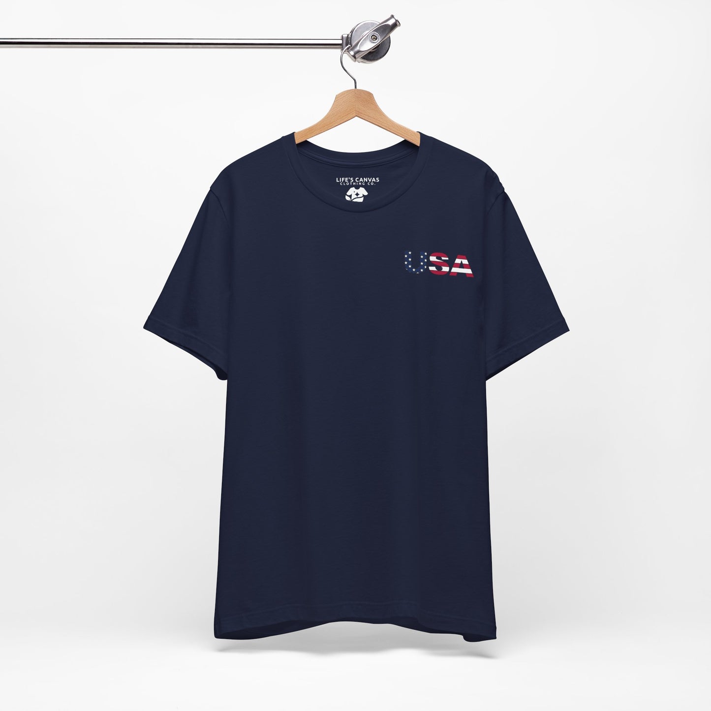 "Nobody's Free Until Everybody's Free" – Unisex T-Shirt | A FLAG BUILT FROM POWERFUL WORDS