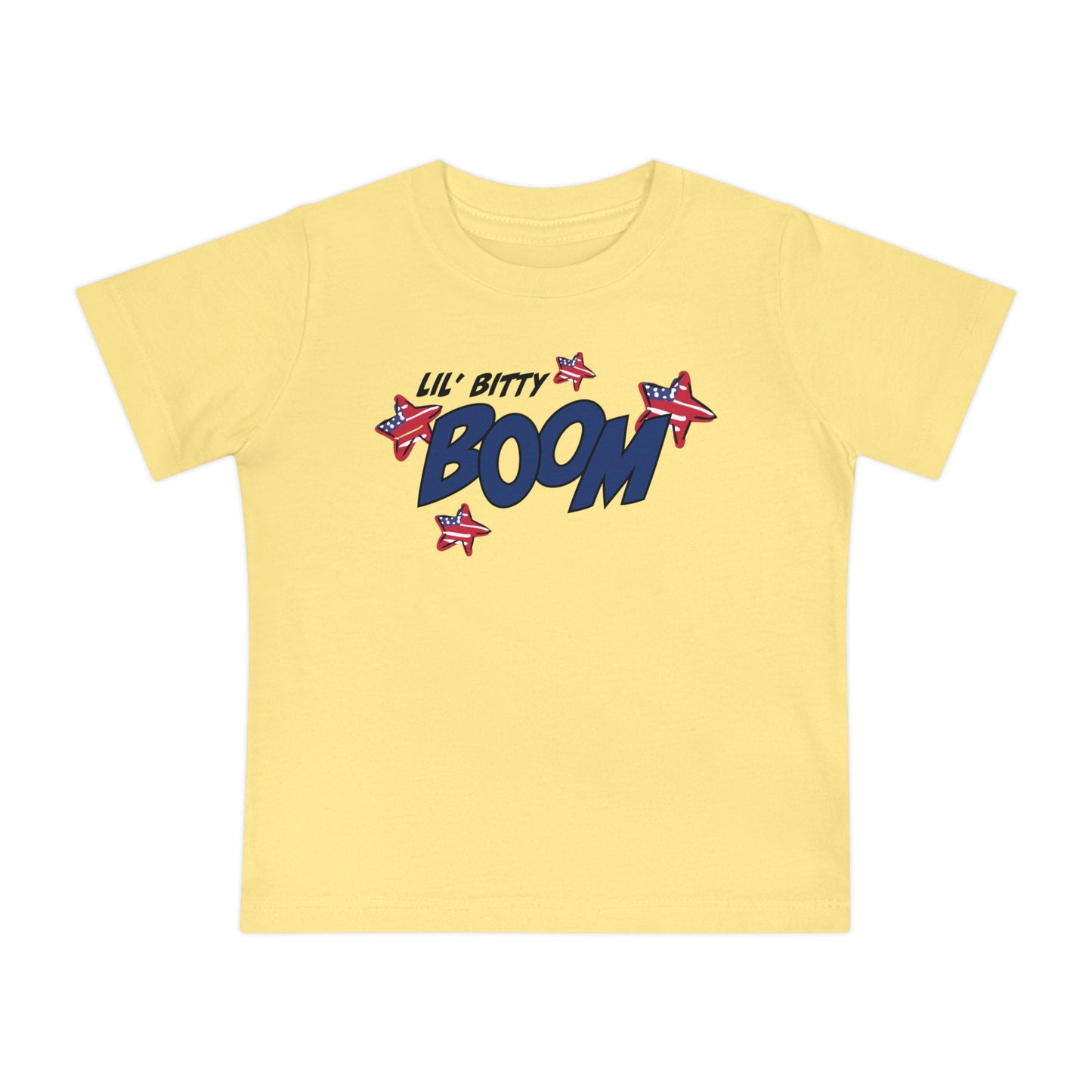 Lil’ Bitty Boom – Baby T-shirt | FOR THE NEWEST LITTLE SPARK