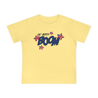 Lil’ Bitty Boom – Baby T-shirt | FOR THE NEWEST LITTLE SPARK