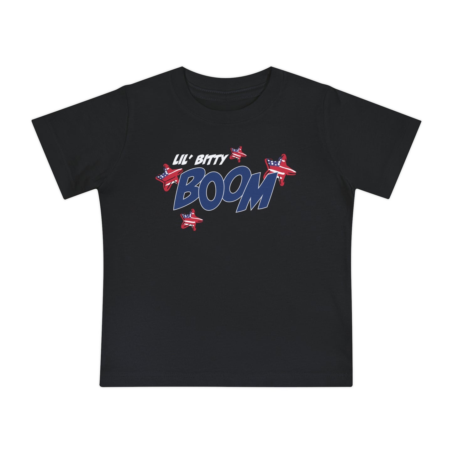 Lil’ Bitty Boom – Baby T-shirt | FOR THE NEWEST LITTLE SPARK
