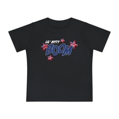 Lil’ Bitty Boom – Baby T-shirt | FOR THE NEWEST LITTLE SPARK