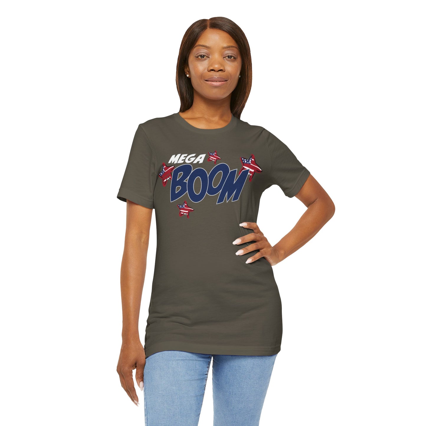 Mega Boom – Unisex T-Shirt | FOR THE FIREWORK THAT STARTED IT ALL