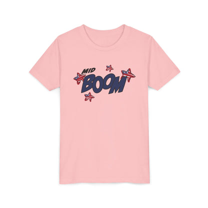 Mid Boom – Youth T-Shirt | FOR THAT IN-BETWEEN ENERGY