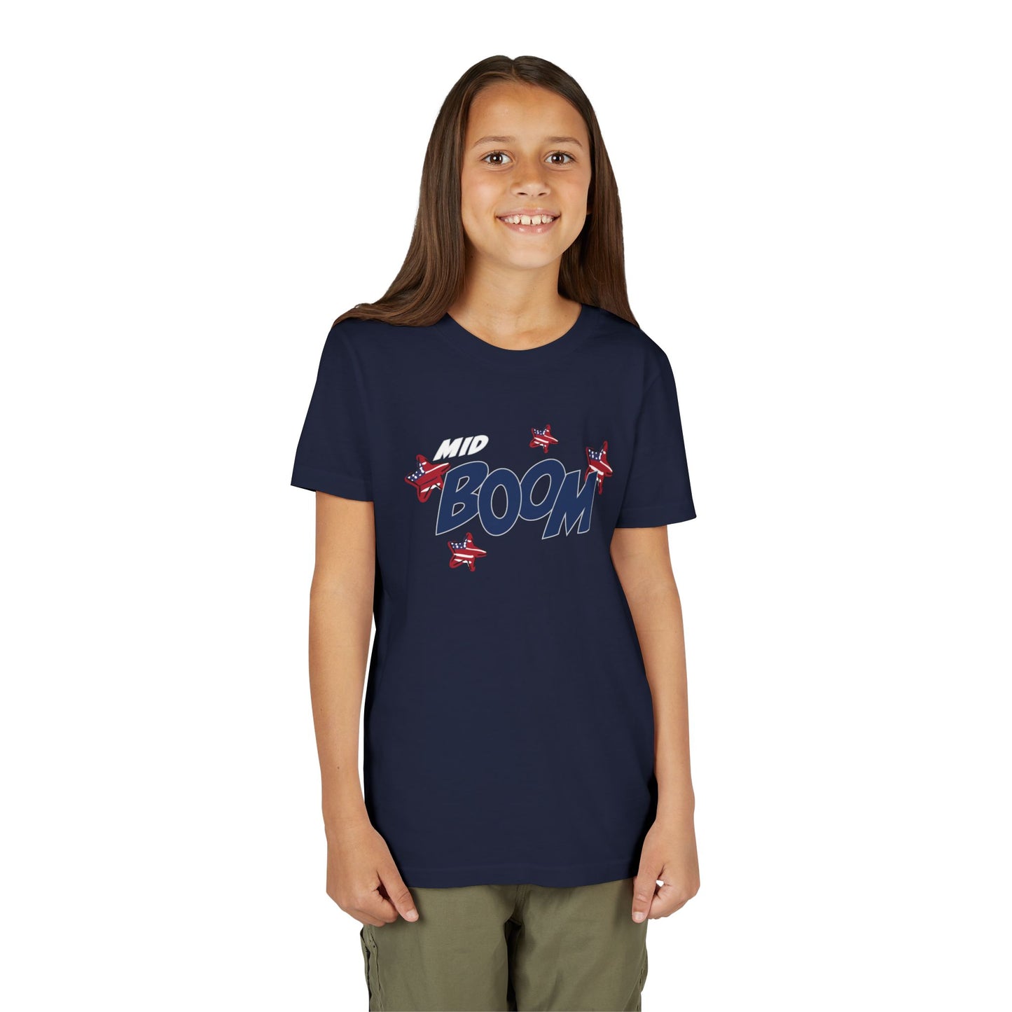 Mid Boom – Youth T-Shirt | FOR THAT IN-BETWEEN ENERGY