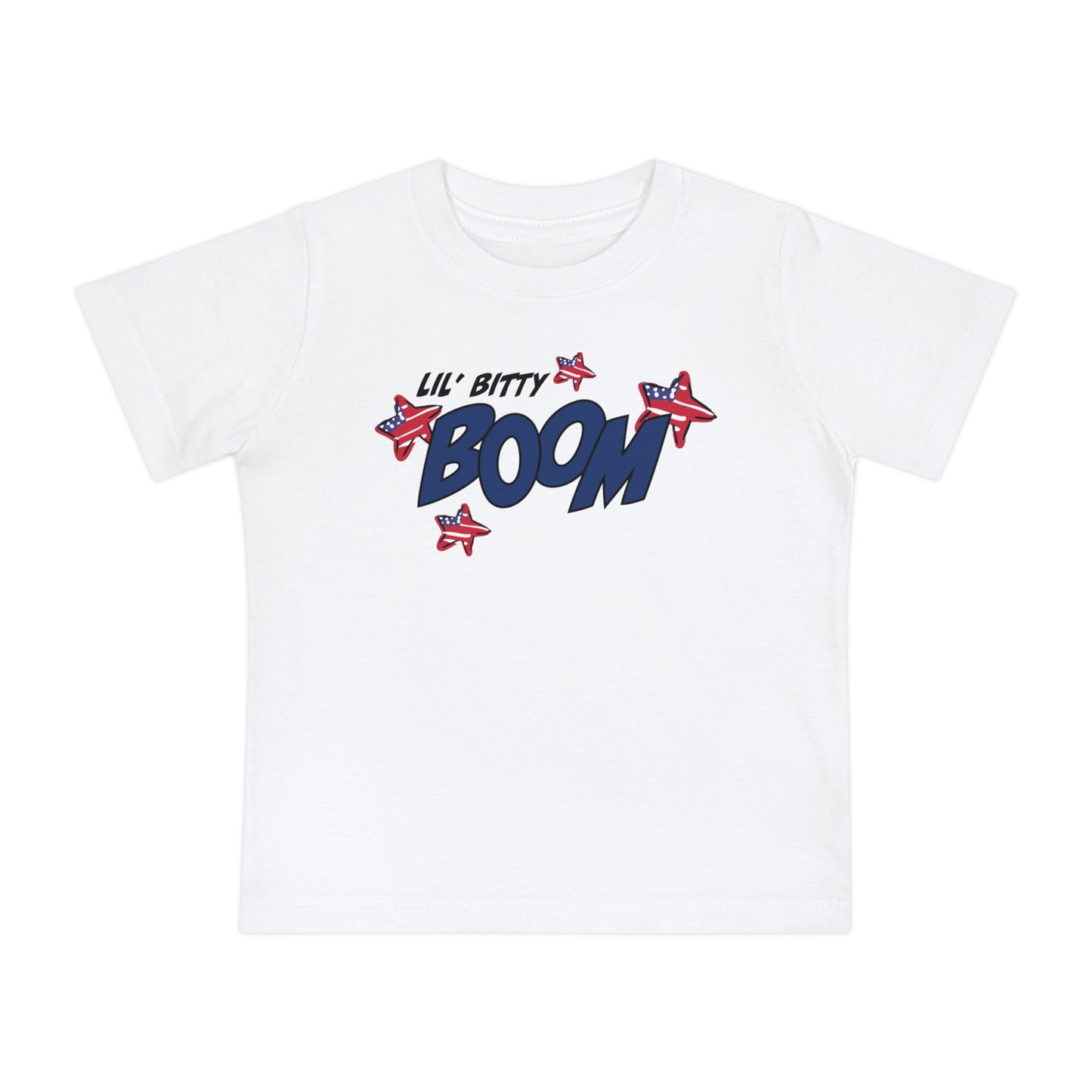 Lil’ Bitty Boom – Baby T-shirt | FOR THE NEWEST LITTLE SPARK