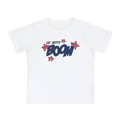Lil’ Bitty Boom – Baby T-shirt | FOR THE NEWEST LITTLE SPARK