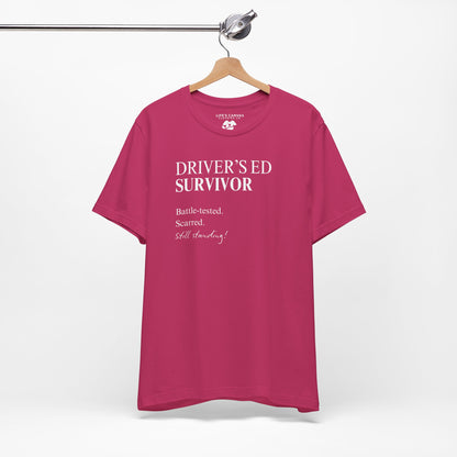 Berry drivers ed survivor tee on hanger