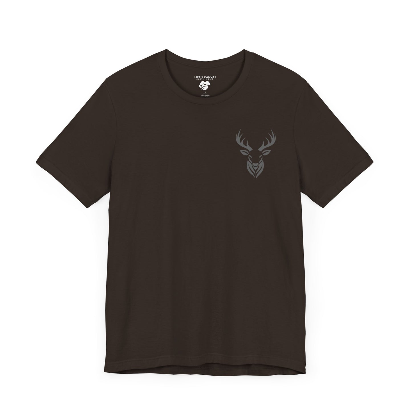 Deer Hunters Will Do Anything for a Buck Flat view of the Front  in Brown