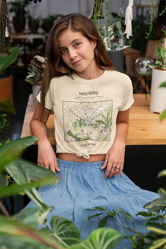 Habitat building shirt for houseplant collectors (it's not hoarding)