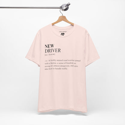 Soft Pink new driver definition shirt
